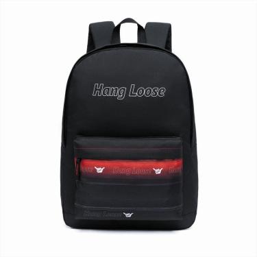 Imagem de Mochila Hang Loose Masculina Espaçosa Casual Resistente Moderna-Masculino