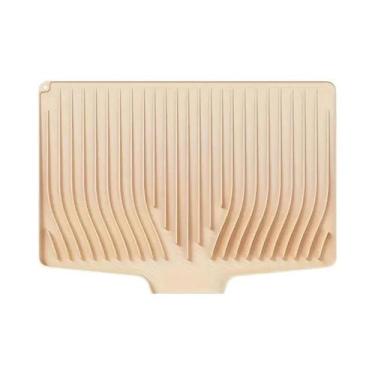 Imagem de Tapete De Drenagem De Silicone Angulado Para Cozinha Pequena, Acessóri