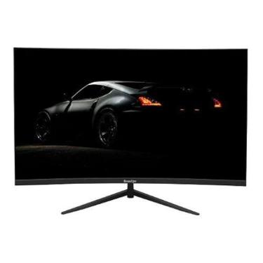 Imagem de Monitor Led 31,5 Brazilpc Frameless Curvo Fullhd 75Hz Preto