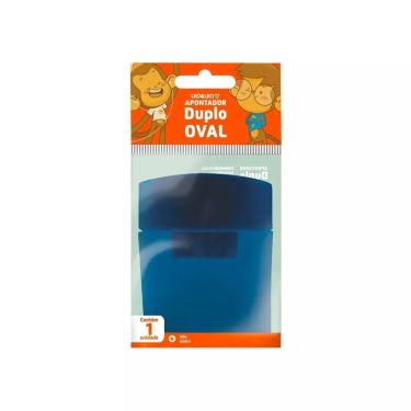 Imagem de Apontador Duplo Oval com Depósito Leo&Leo