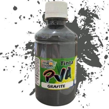 Imagem de Tinta Pva 250ml True Colors - Cores Frias, GRAFITE - 7103