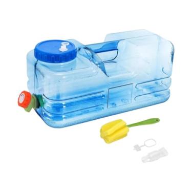 Imagem de Baoblaze Balde de água para camping, dispensador de água para atividades ao ar livre com alça, jarra com para armazenamento, ideal para caminhadas,