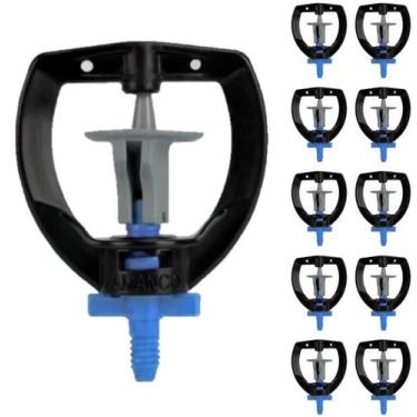 Imagem de Kit 10 Microaspersor Bailarina MF2 160 LPH  Ideal para Hortas, Jardins