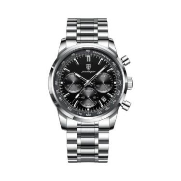 Imagem de Relógio Esportivo Masculino À Prova D'Água Com Cronógrafo Luminosa E D