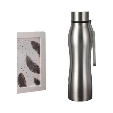 Imagem de Garrafa Térmica Portátil Para Esportes, Para Bebidas Quentes E Frias, 