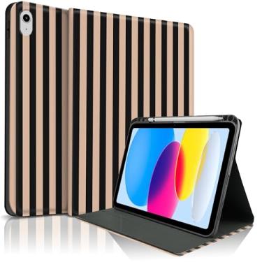 Imagem de TopPerfekt Capa para iPad 11th (A16) 11 polegadas 2025/10ª geração 11 polegadas 2022, faixa adorável, compartimento dedicado para caneta, adequado para qualquer pessoa, proteção antiderrapante