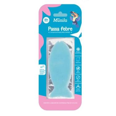 Imagem de Compressa Fria Munila Passa Febre C/ 24