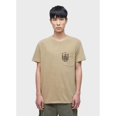 Imagem de T-shirt bolso brasão OSKLEN-Masculino