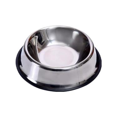Imagem de Comedouro, Tigela, Pote em Inox Para Cães E Gatos, Grande - ELG Store