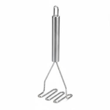 Imagem de Amassador de Batatas Multiuso Aço Inox 23cm Modelo Curvas R2185 - JW S