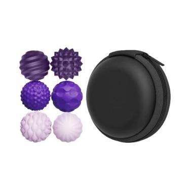 Imagem de Brinquedo Antiestresse Com Bolas Magnéticas 6 12 Peças EDC Para Alívio