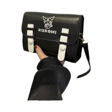 Imagem de Bolsa Quadrada Kawaii Sanrio Pu, Mochila De Ombro Anime Fofa, My Melod