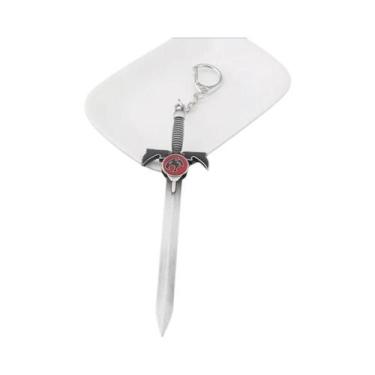 Imagem de Chaveiro Masculino Thundercats De Metal Com Pingente De Espada E Logot