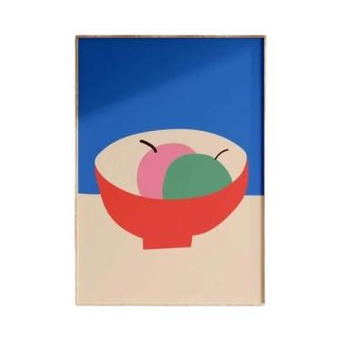 Imagem de Pintura Em Tela De Desenho Animado De Suco De Frutas, Sangria, Negroni