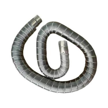 Imagem de Tubo De Exaustão De Aço Inoxidável 201 De 150cm, Mangueira De Ventilaç