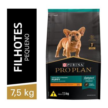 Imagem de Ração Pro Plan Cães Filhotes Minis e Pequenos Frango 7,5kg