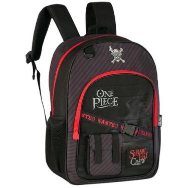 Imagem de Mochila de Costas Escolar Infantil Meninos One Piece 16 Anime - Clio S
