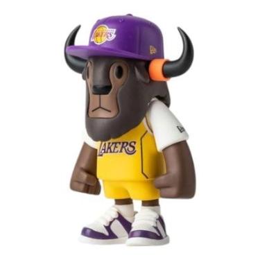 Imagem de Boneco New Era Mini Buffalo Figure Los Angeles Lakers-Masculino