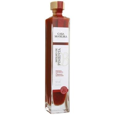 Imagem de Molho de Pimenta Calabresa com Cabernet Sauvignon Casa Madeira 50ml