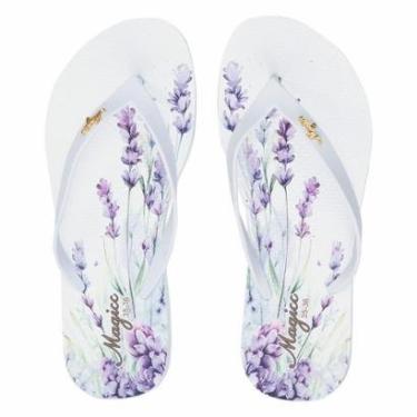Imagem de Chinelo Feminino Adulto Lavanda Slim Magicc-Feminino