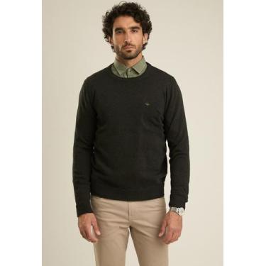 Imagem de Suéter Docthos Gola Redonda Liso, 003 preto, P