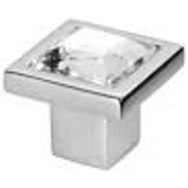 Imagem de Puxador Firenze Swarovski 1 Ponto Escovado - Gruppa