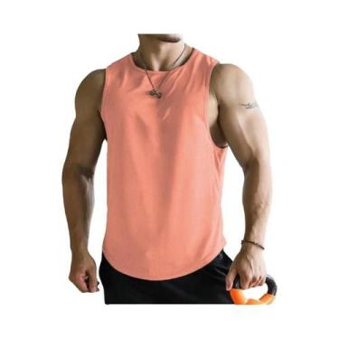 Imagem de Camisetas Sem Mangas Masculinas Secagem Rápida Respirável Em Poliéster