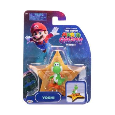 Imagem de Boneco Mini Figura Yoshi 4cm Filme Super Mario Galaxy - Sunny