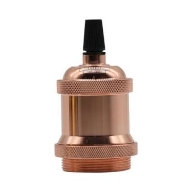 Imagem de Soquete De Lâmpada LED Vintage Retro E27 Com Adaptador De Base Giratór