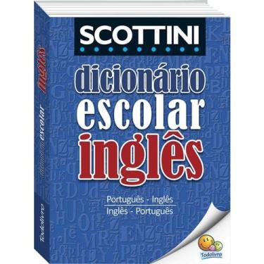 Imagem de Dicionário Escolar de Inglês Scottini Dicionario Escolar de Ingles Sco