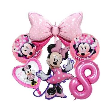 Imagem de Conjunto De Balões Mickey E Minnie Para Menina E Menino, Decoração De 