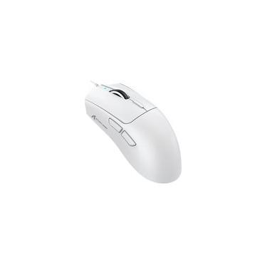 Imagem de Mouse Gamer com Fio Attack Shark X1, Ultraleve, 12.800 DPI, 6 Botões - Branco