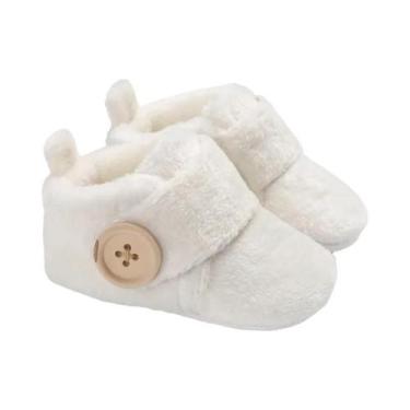 Imagem de Botas Quentes De Inverno Para Bebês, Meninos E Meninas, Com Bolas Pelu