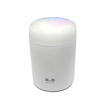 Imagem de Umidificador H2o Lumen Difusor Usb 300ml Led Cor:Branco