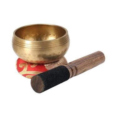 Imagem de Conjunto De Tigelas Tibetanas Para Meditação E Yoga, Tigela Sonora Par