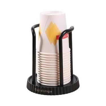 Imagem de Suporte Para Copos Descartáveis Em Aço Inoxidável Para Mesa, Cozinha E