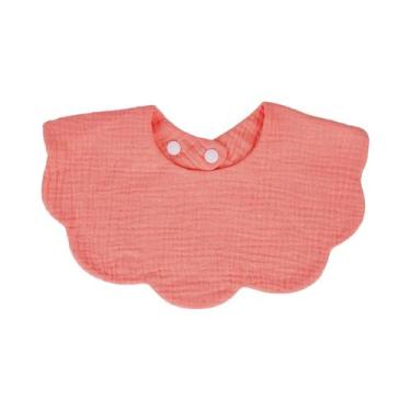 Imagem de Babadores De Bebê Em Algodão Macio, Cor Sólida, Toalha De Saliva Para 