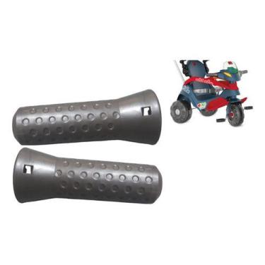 Imagem de Par De Manopla Velobaby Reclinável C/ Capota Passeio E Pedal