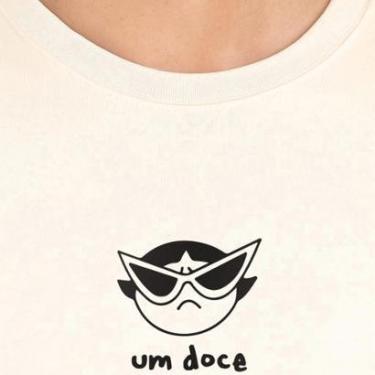 Imagem de Camiseta Estampada Frase Um Doce-Unissex