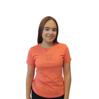 Imagem de Camiseta Feminina Ecko Gyal Original Com Pedraria em Algodão-Feminino