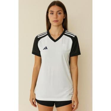 Imagem de Camiseta Tiro Feminina Preta com Branca Adidas JI9220-Masculino