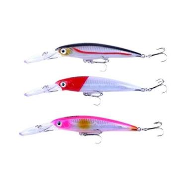 Imagem de Isca Artificial Hengjia Minnow De 17cm E 30g Para Pesca De Robalo, Lúc