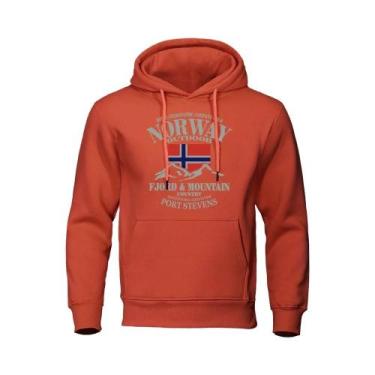 Imagem de Hoodie Casual Oversize Para Homens E Mulheres, Moda De Montanha, Alta 