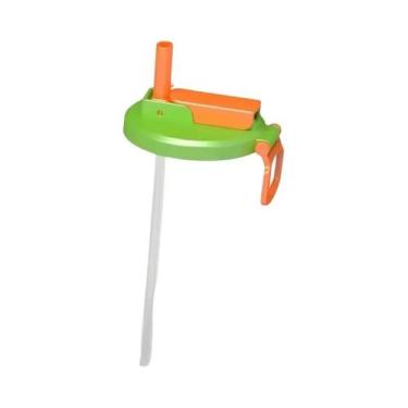 Imagem de Tampa De Silicone Reutilizável Para Latas De Refrigerante Com Canudo P