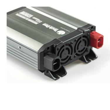 Imagem de Inversor de Voltagem para Veículos Techone 1200W-600W 12V-110V para Alimentação de Elet...