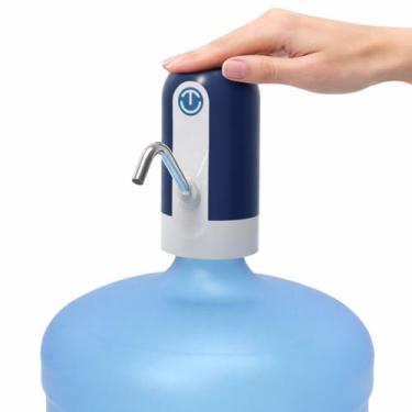 Imagem de Bomba Elétrica Filtro 10L 20L Galão Garrafão Água Bebedouro Recarregáv