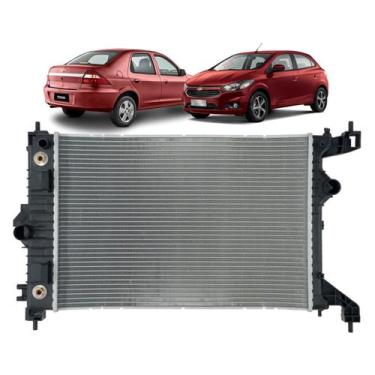 Imagem de Radiador Gm Onix 2011 2012 2013 2014 Automático - zani radiadores