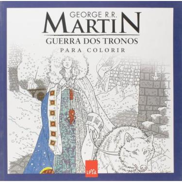 Imagem de Livro Guerra Dos Tronos - Para Colorir - Arteterapia Antiestresse - Ga
