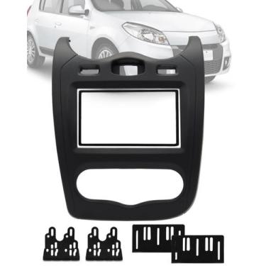 Imagem de Moldura 7" Polegadas 2 Din Renault Sandero 2012 até 2014 - Expex