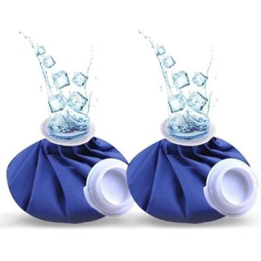 Imagem de kit 2 Bolsas d Gelo Térmica quente Ortopédica Flexível 22cm - ortotech